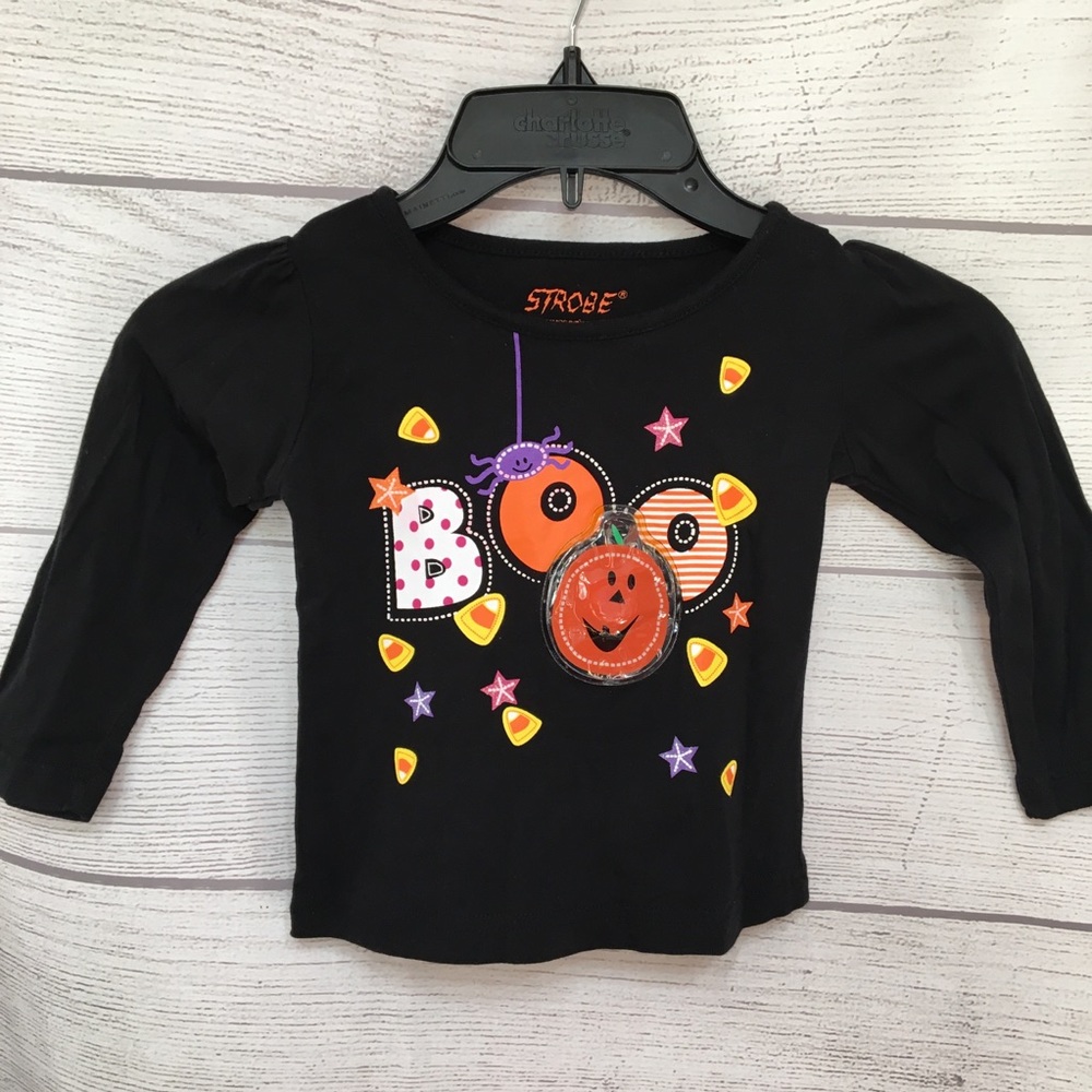 Halloween Boo shirt-girls 24 months